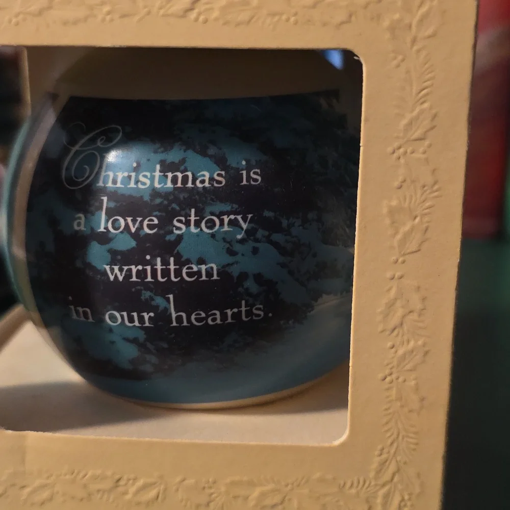 Hallmark Blue First Christmas Together Ornament